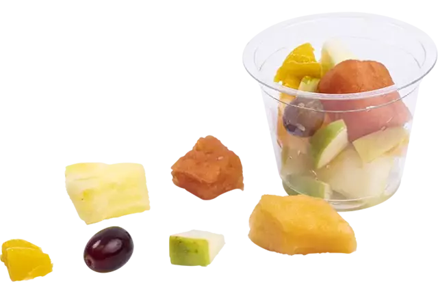Salade de fruits orange tray 9x100g pièce